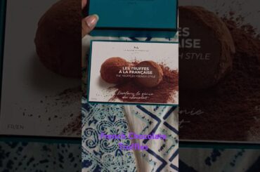 French Chocolate Truffles | la_maison_du_chocolat #truffles #luxury #chocolate #shorts