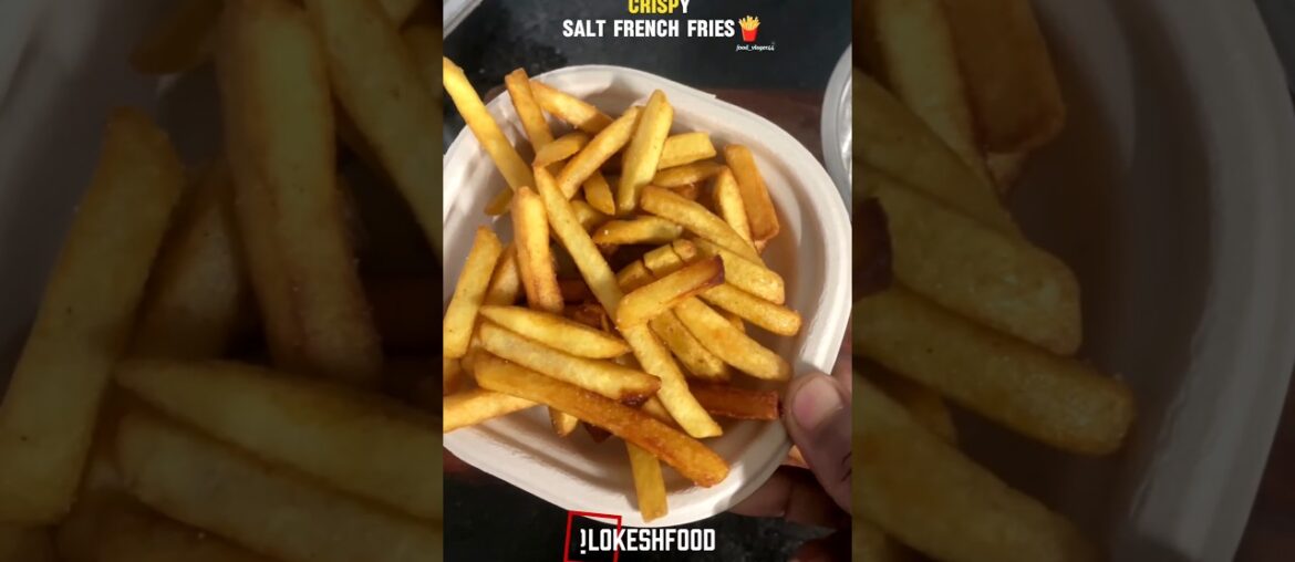 Salt French fries | Crispy French fries recipe | #fries #frenchfries #shorts #cooking #trending