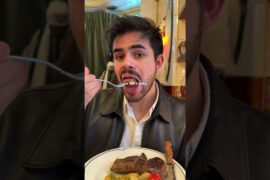 Trying one of the best bistros in Paris