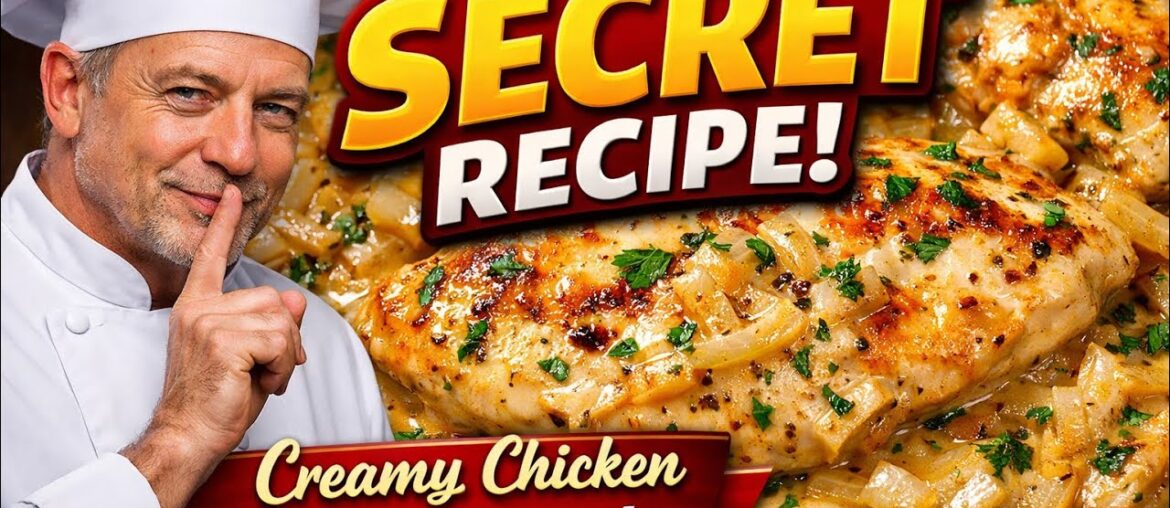 French Chef’s Secret Chicken Breast Recipe | Creamy Pan Sauce in 25 Minutes! French Chef’s Secret Chicken Breast Recipe | Creamy Pan Sauce in 25 Minutes!