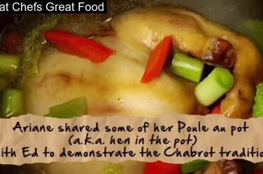 Faire chabrot is an ancient Occitanian tradition of adding red wine to soup or broth at th #shorts