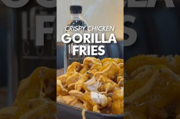 The not-so-hidden menu item Crispy Chicken Gorilla Fries 🦍🔥.
