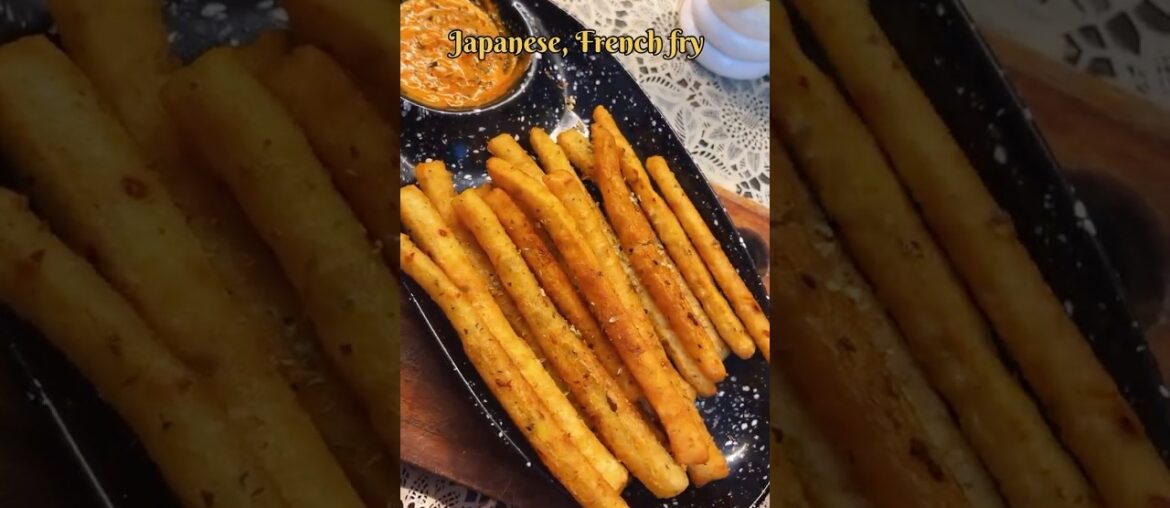 Japanese French fry #food #youtubeshorts #recipe #cooking #explorepage #easyrecipe