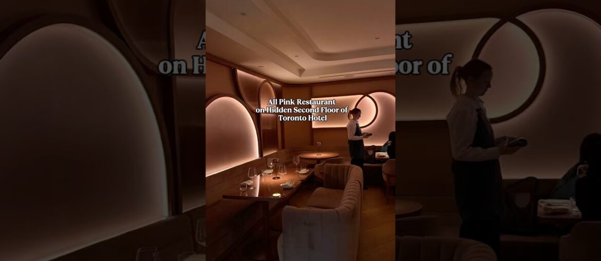 French restaurant on hidden second floor of hotel! #shorts #restaurant #hotel