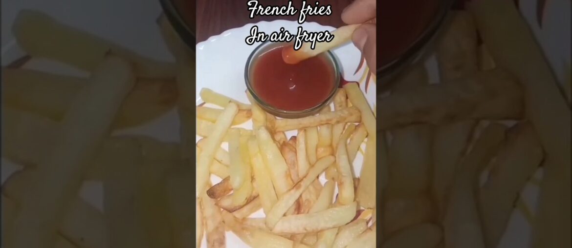 French fries in air fryer #food #trending #viral #cooking #shorts #frenchfries #recipe