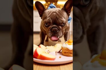 Rare Isabella Frenchie’s FIRST ASMR Mukbang   #ASMRDog #FrenchBulldog #IsabellaFrenchie #DogEating