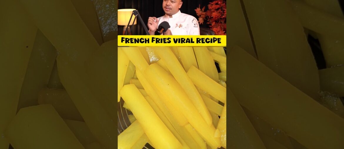 french fries viral recipe | crispy potato fries