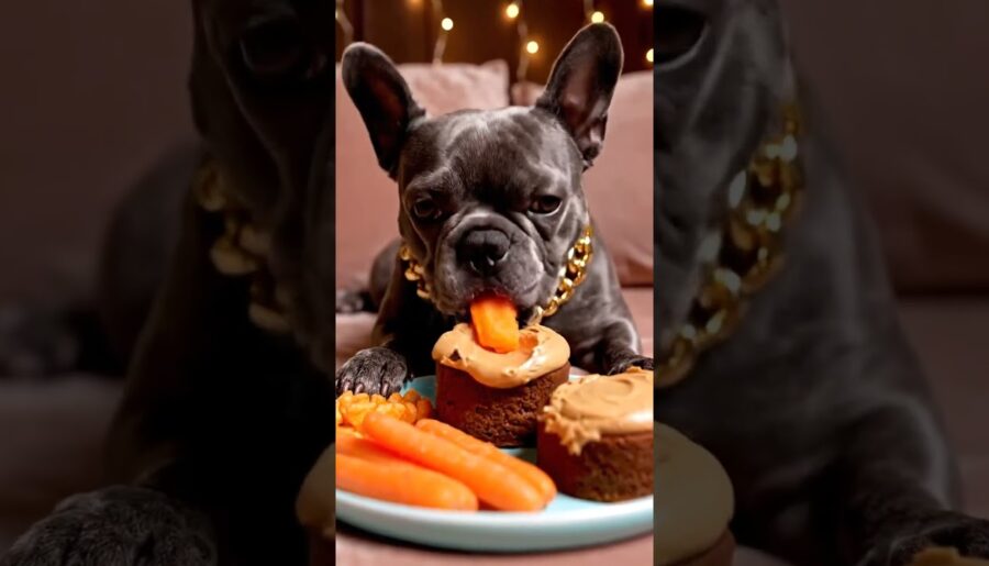 Rare Isabella Frenchie’s FIRST ASMR Mukbang #ASMRDog #FrenchBulldog #IsabellaFrenchie #DogEating