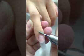 Wine Red Ombre French tips 🍷✨