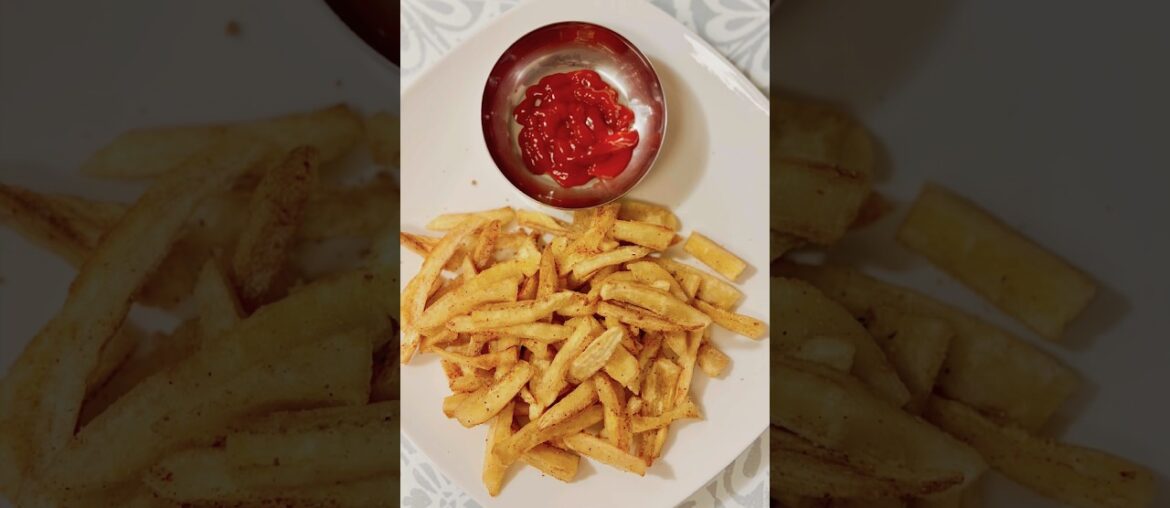 French fries using Raw banana #food #recipe #shorts #frenchfries #indianfood
