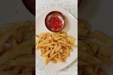 French fries using Raw banana #food #recipe #shorts #frenchfries #indianfood