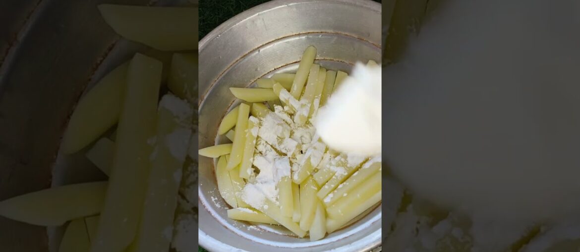 KFC style potato french fries 🍟 #viralvideo #food #cooking #youtubeshorts #frenchfries #subscribe