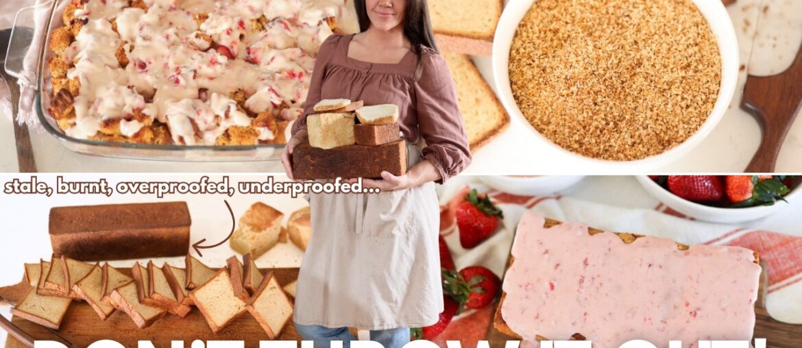 Turn your sourdough bread fails and leftovers into these delicious recipes!