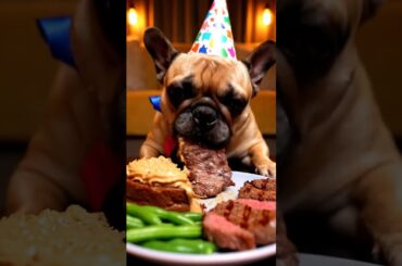 Rare Isabella Frenchie’s FIRST ASMR Mukbang   #ASMRDog #FrenchBulldog #IsabellaFrenchie #DogEating