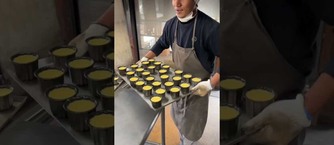 Authentic French Style Canelé Pastry Making at a Japanese Bakery #shorts #bordeaux #japanesefood