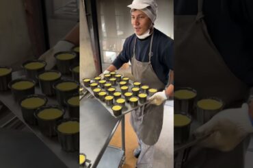 Authentic French Style Canelé Pastry Making at a Japanese Bakery #shorts #bordeaux #japanesefood