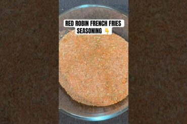 #recipeoftheday #redrobin #frenchfries #seasoning #spices #fastfood #cheeseburger #friedfood #cook