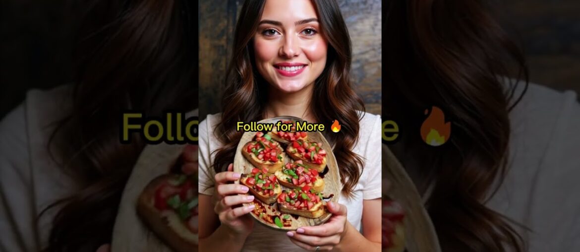 Crispy Zesty Balsamic Bruschetta in the Air Fryer | Ready in 18 Minutes