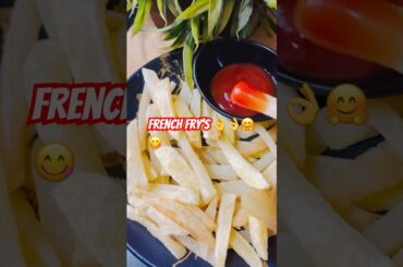 Sabki pasand French fry’s #recipe #indianfood #shortvideo 🔥👌😋