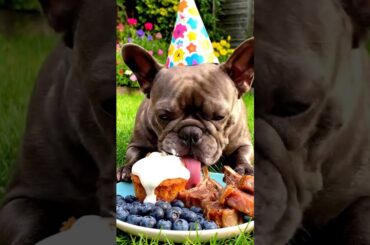 Rare Isabella Frenchie’s FIRST ASMR Mukbang   #ASMRDog #FrenchBulldog #IsabellaFrenchie #DogEating