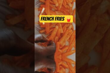 Crispy French Fries 🍟|Street Style Crispy French Fries@RojuOkaVideo