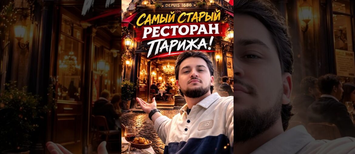 Самый старый ресторан Парижа! #cooking #paris #chef
