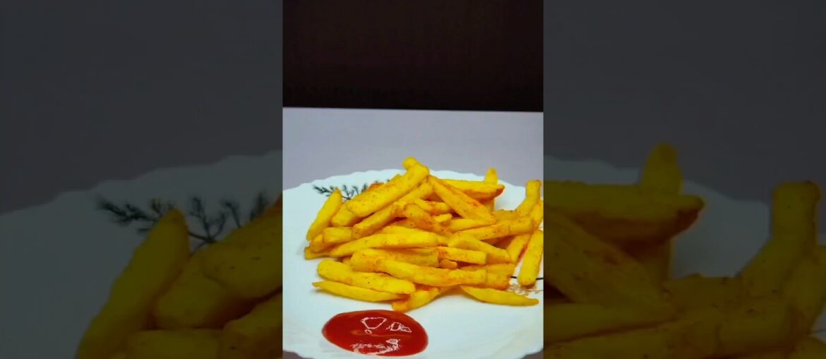 Super Crispy French Fries 🤤🍟ASMR Cooking #shorts #asmr