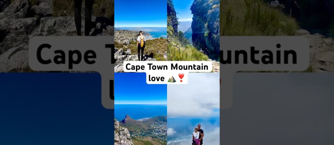 Western Cape mountain magic #capetown #travel #shorts #mountains #hiking