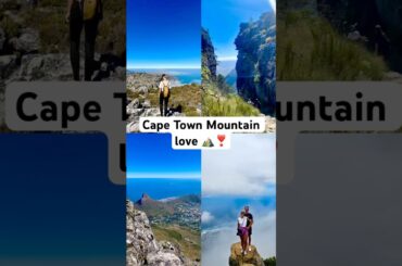 Western Cape mountain magic #capetown #travel #shorts #mountains #hiking
