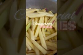 Instant Homemade French Fries (Easy Recipe) #Shorts #fries #food #goviral #frenchfries