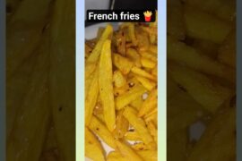 French fries 🍟#shortsviral #food #youtubeshorts #cooking #streetfood