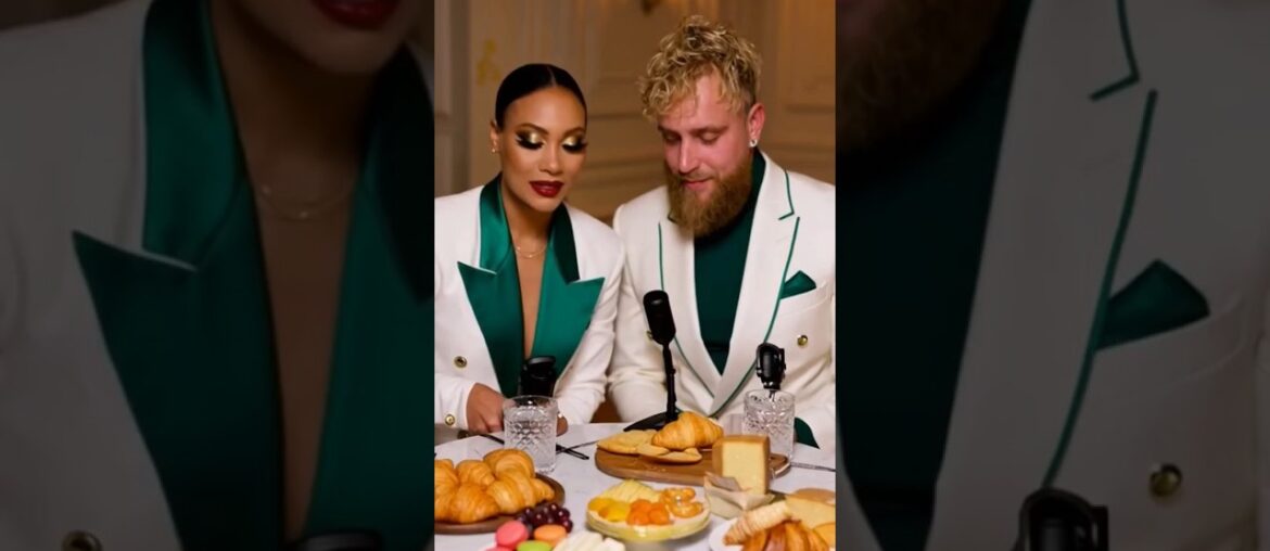 Dom & Jake Paul French Food ASMR 🥐🍇‼️💥