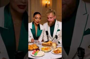 Dom & Jake Paul French Food ASMR 🥐🍇‼️💥