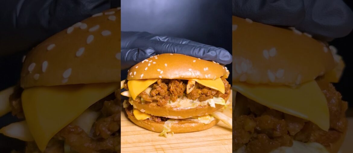 Buldak Cheese French Fries Big Mac