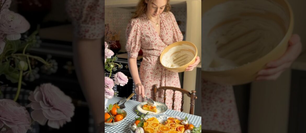 My birthday cake in Provence #baking #cake #recipe #interiordesign  #cottagecore #france #kitchen