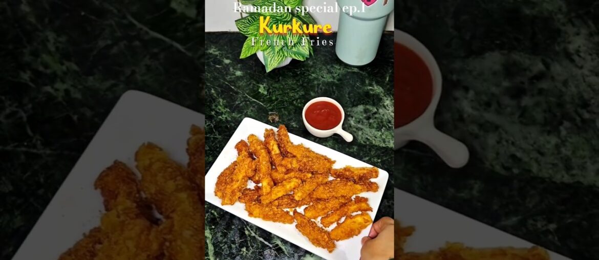 Ramadan Special Recipe|Kurkure French Fries🍟|#recipe #shortvideo #food #frenchfries #ramadan #short