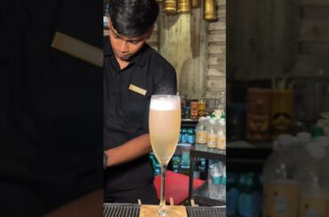 FRENCH 75 COCKTAIL 🍸 #vrexploringtaste #cocktail #foodblooger