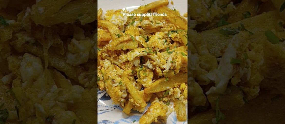 EGG FRENCH FRIES 😱🔥Crispy Egg Fries! #shorts #trending #cooking