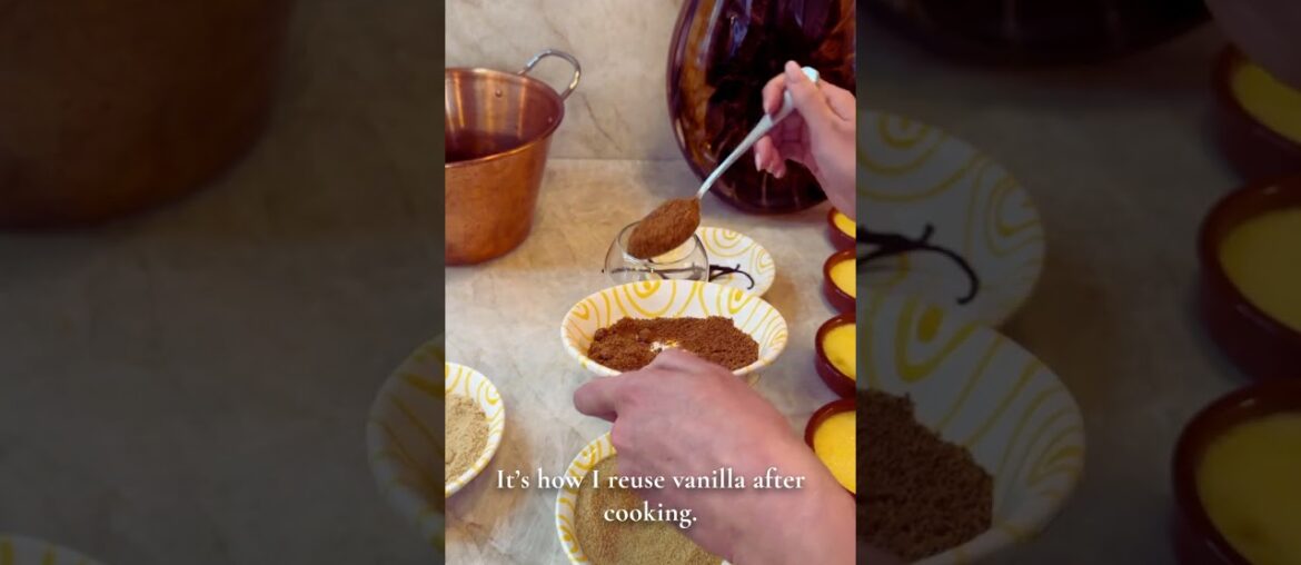 A French Kitchen Habit — le sucre vanillé