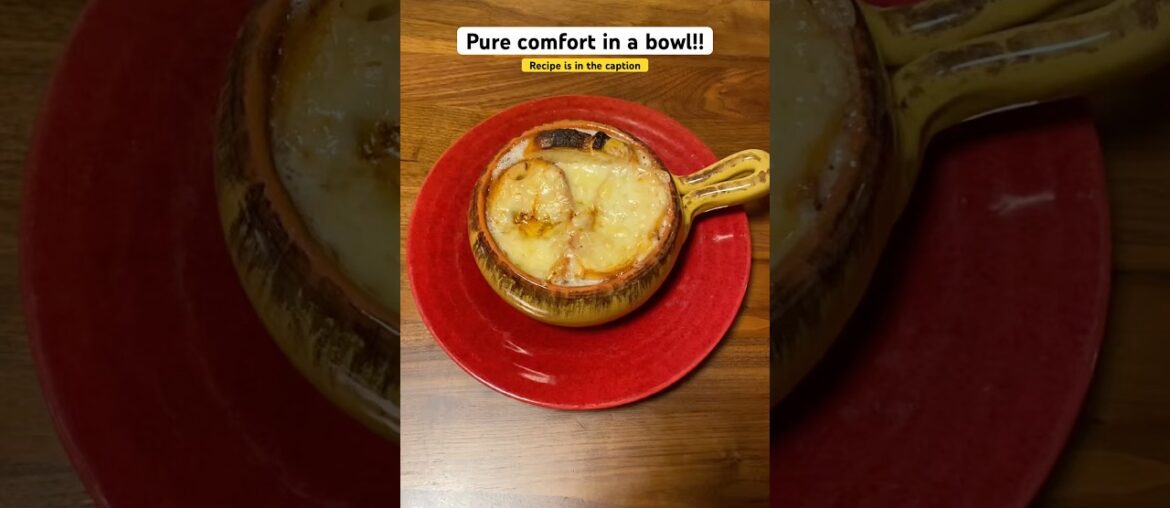 French Cozy Onion Soup French Cozy Onion Soup