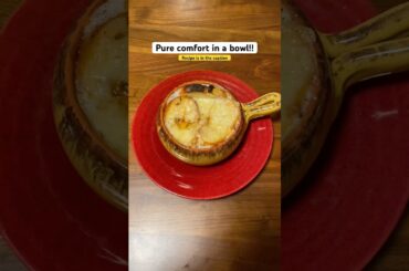 French Cozy Onion Soup