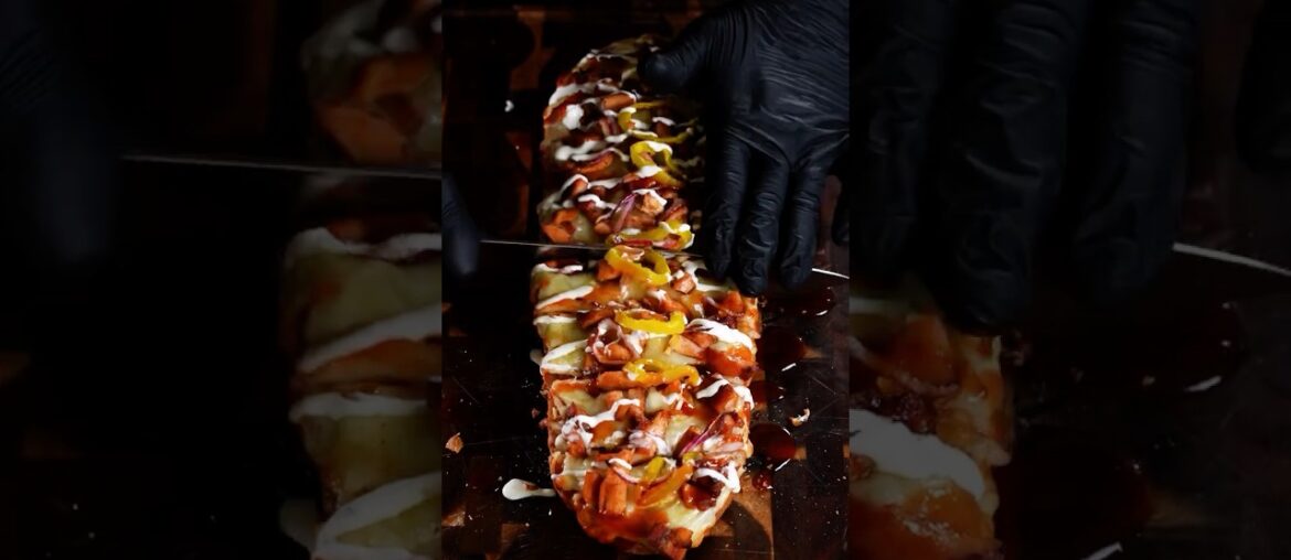 BBQ French Bread Pizza