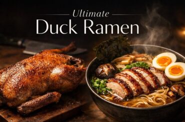 Ultimate Duck Ramen Challenge 🦆🍜 | From Whole Duck to Gourmet Bowl (Full Recipe)
