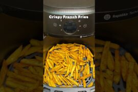 Perfect Crispy French Fries in Air Fryer in 15 Mins🍟 #frenchfries #airfryerrecipes #cookingtips