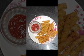 Crispy French Fries Recipe | Perfect Potato Sticks at Home Easy breakfast #kitchen #newrecipe