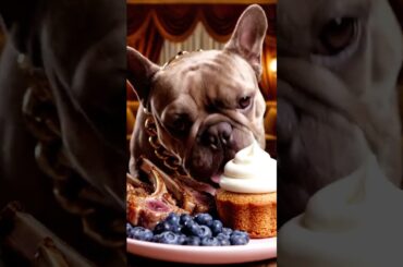 Rare Isabella Frenchie’s FIRST ASMR Mukbang   #ASMRDog #FrenchBulldog #IsabellaFrenchie #DogEating