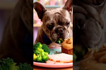 Rare Isabella Frenchie’s FIRST ASMR Mukbang   #ASMRDog #FrenchBulldog #IsabellaFrenchie #DogEating