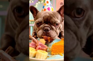 Rare Isabella Frenchie’s FIRST ASMR Mukbang   #ASMRDog #FrenchBulldog #IsabellaFrenchie #DogEating