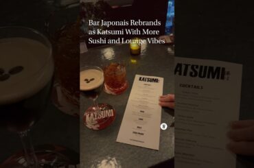 Katsumi opens on 14th St. A vibe-y Japanese restaurant with sushi offerings and new cocktails.