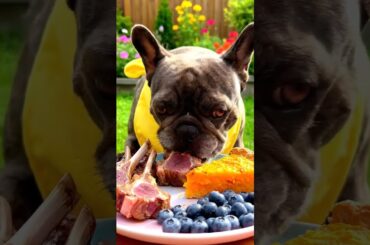 Rare Isabella Frenchie’s FIRST ASMR Mukbang   #ASMRDog #FrenchBulldog #IsabellaFrenchie #DogEating
